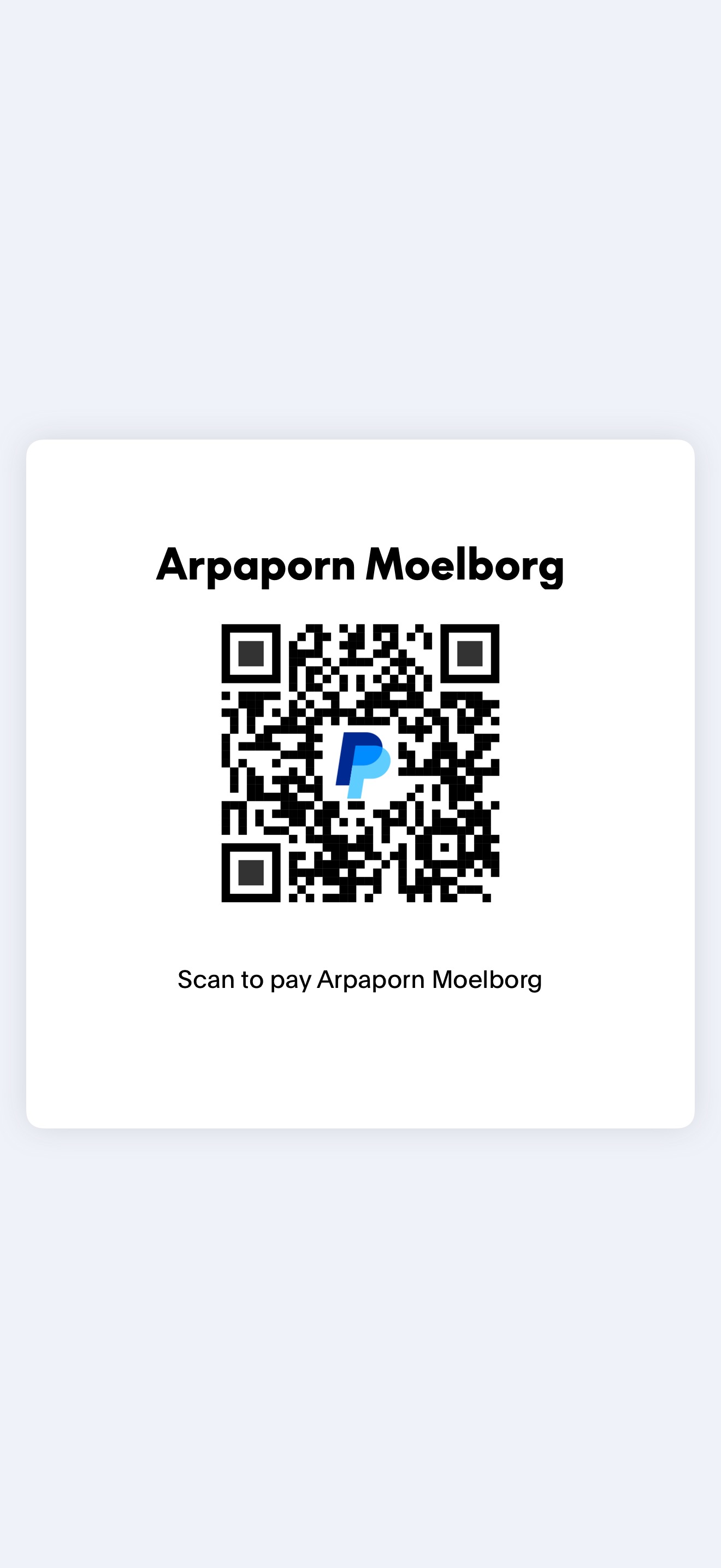 PayPal QR Code